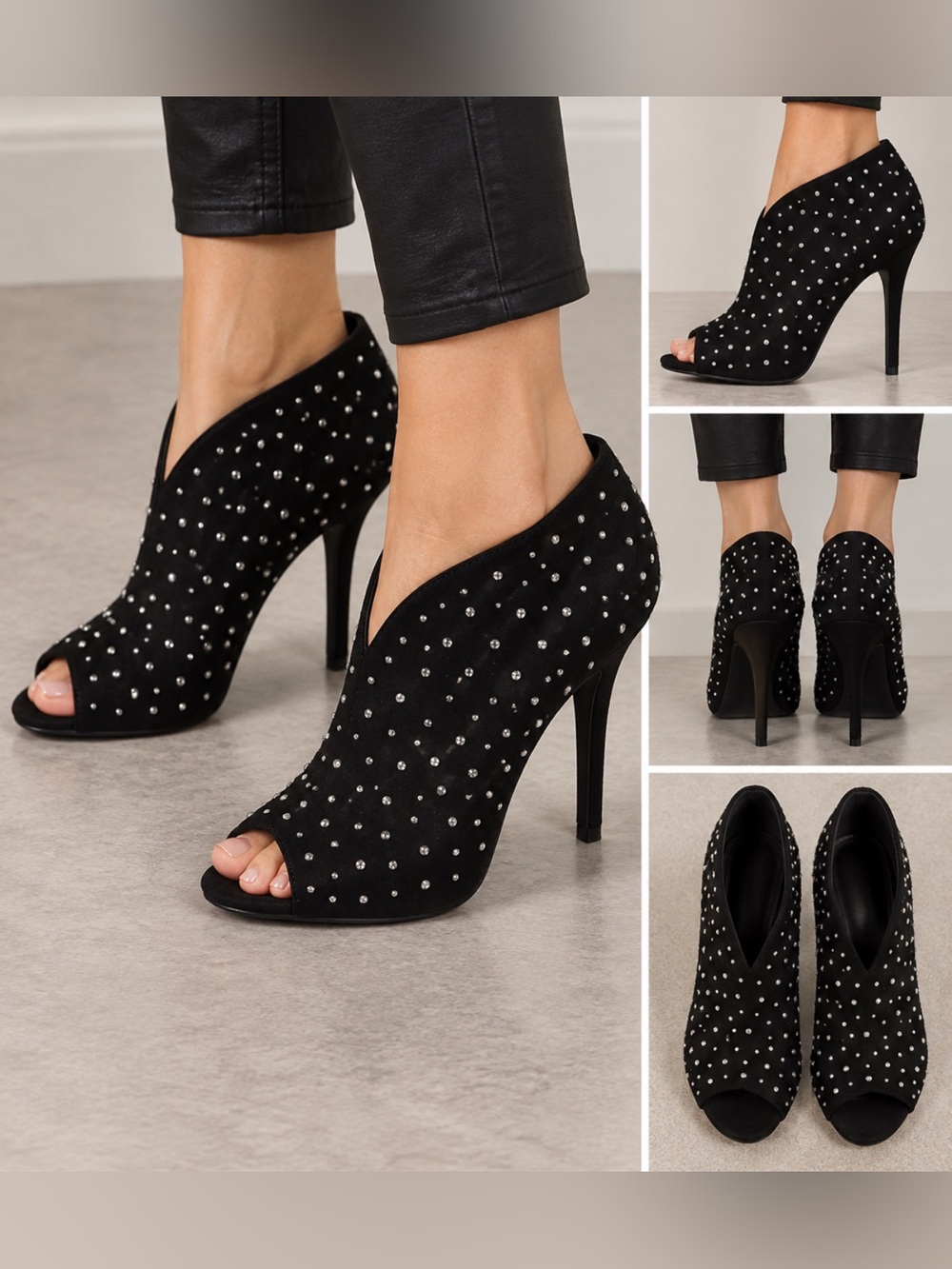 Nina New York High Heels Pumps Open Toes! NWOT.